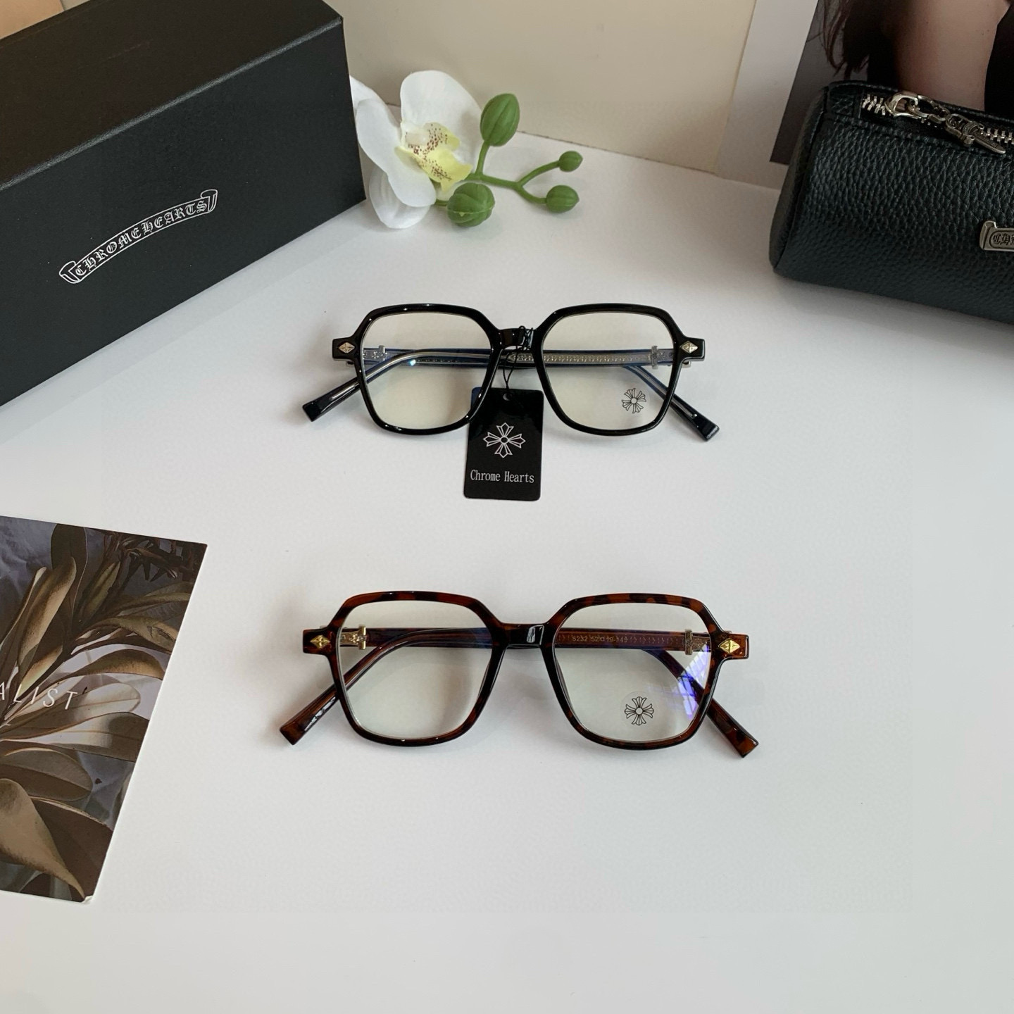 New European-American Sunglasses with Light Luxuries: P245 Optical Lens for Men and Women - 图片 9