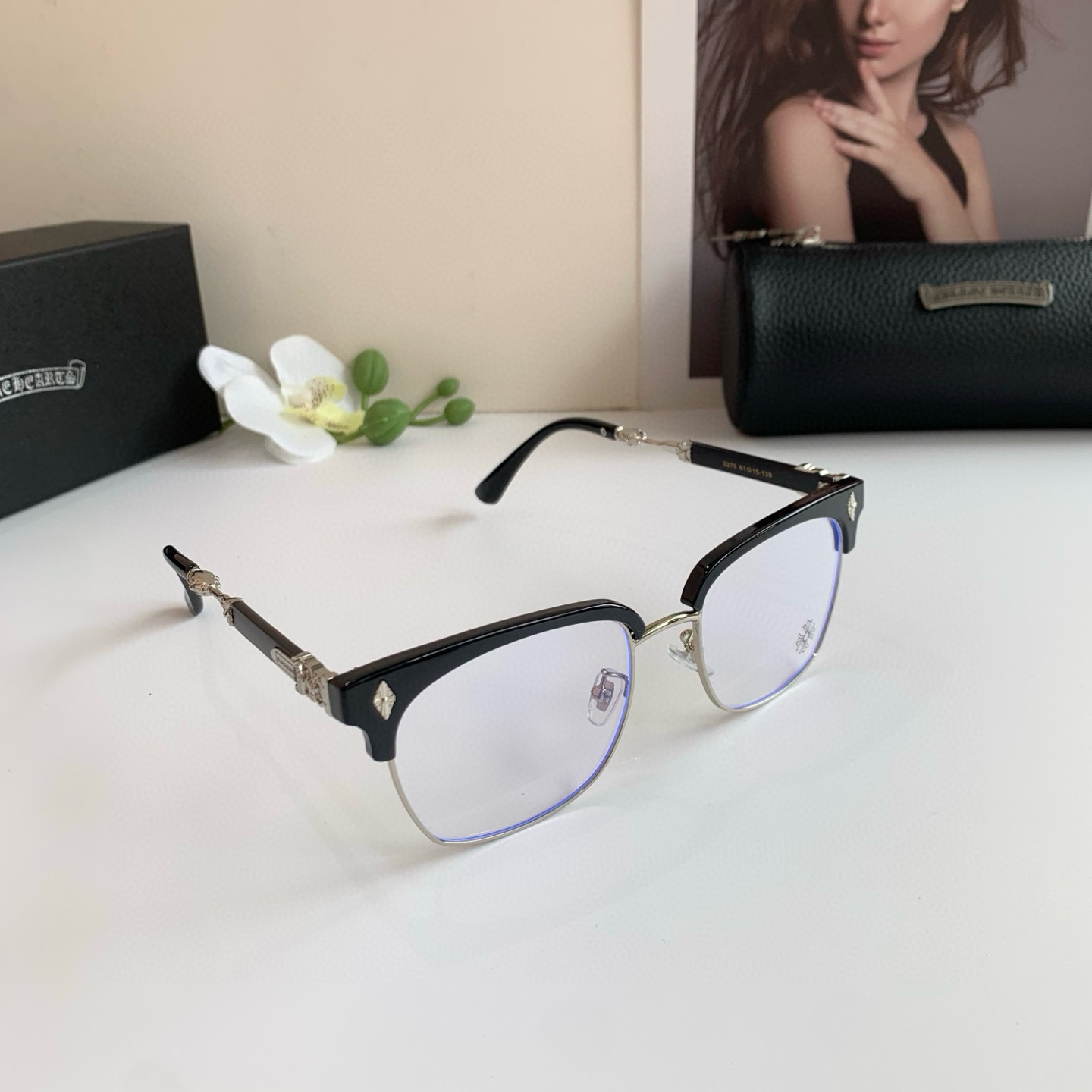 European-American Fashion Sunglasses with New Frame and Light Luxuries - 图片 3