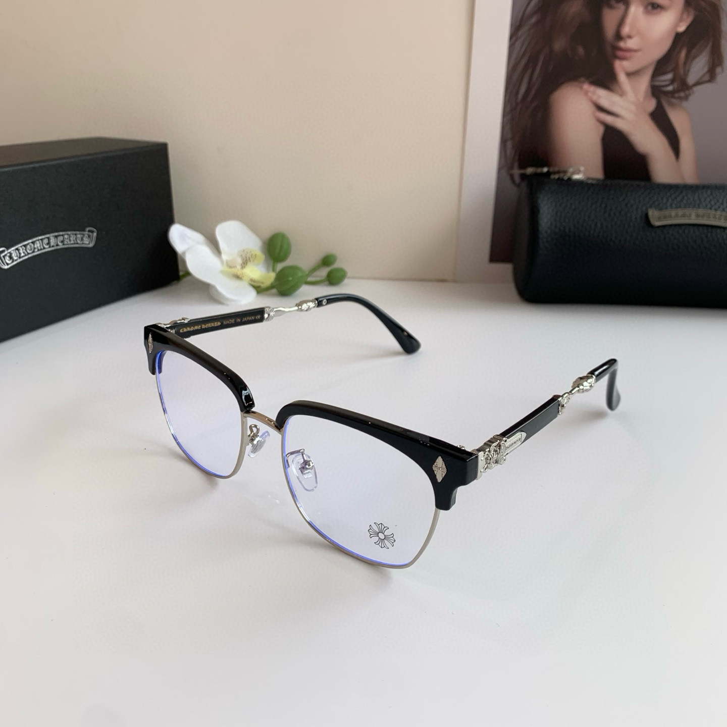 European-American Fashion Sunglasses with New Frame and Light Luxuries - 图片 4