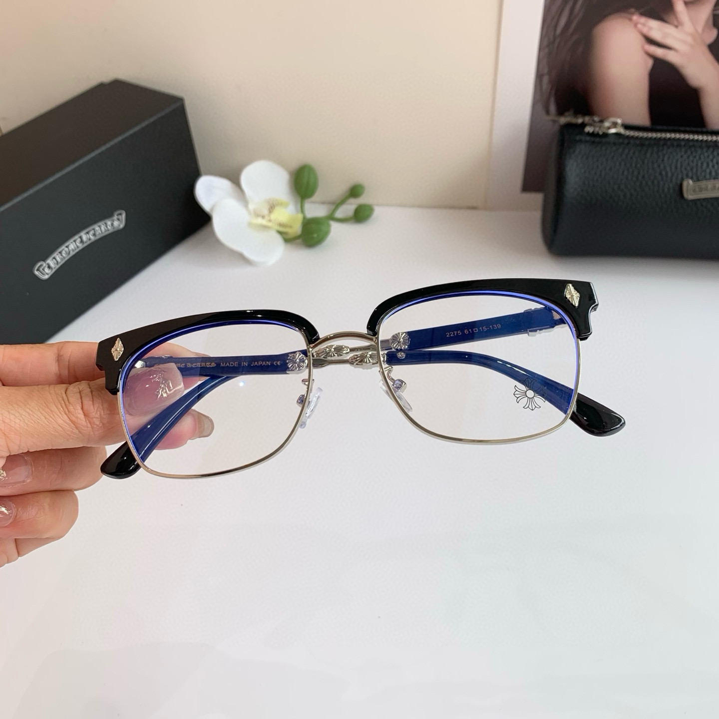 European-American Fashion Sunglasses with New Frame and Light Luxuries - 图片 2