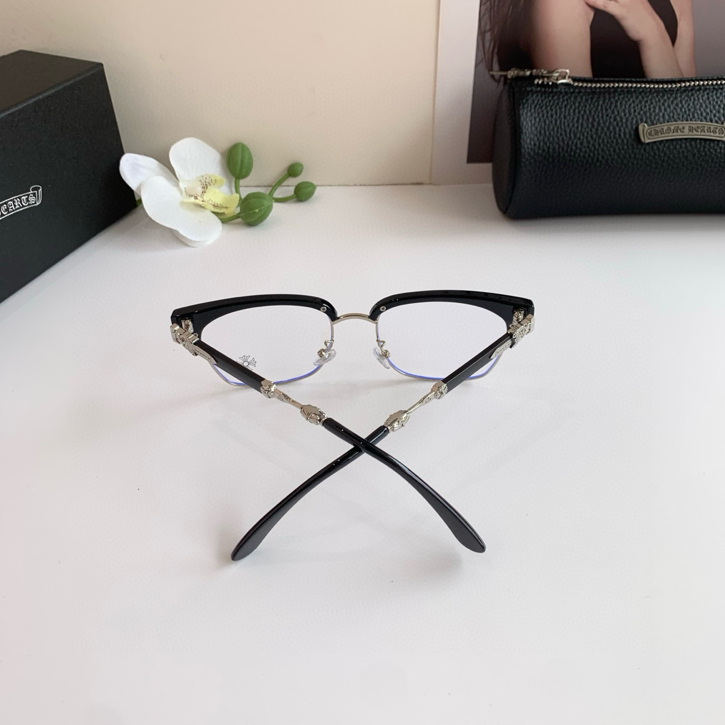 European-American Fashion Sunglasses with New Frame and Light Luxuries - 图片 9