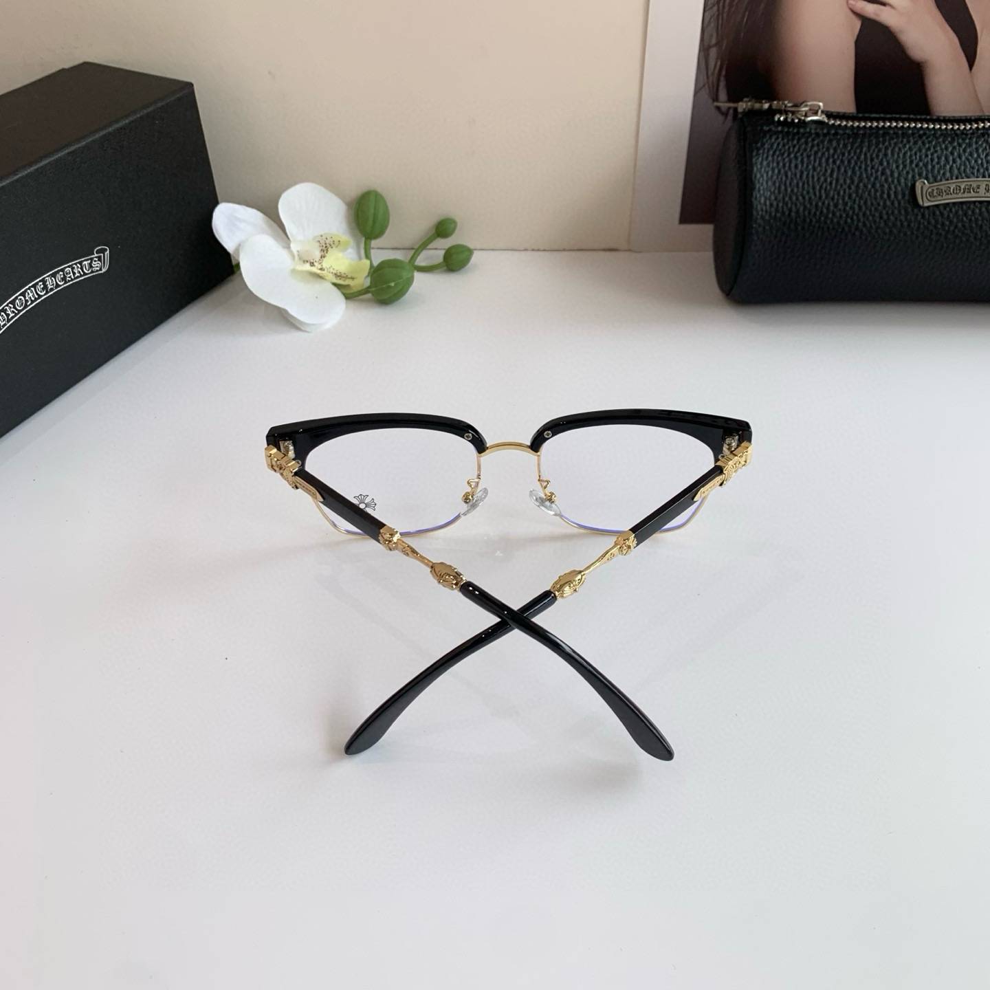 New European-American Frame Optical Lens: Fashionable Sunglasses for Men and Women. Luxurious and Lightweight. - 图片 9