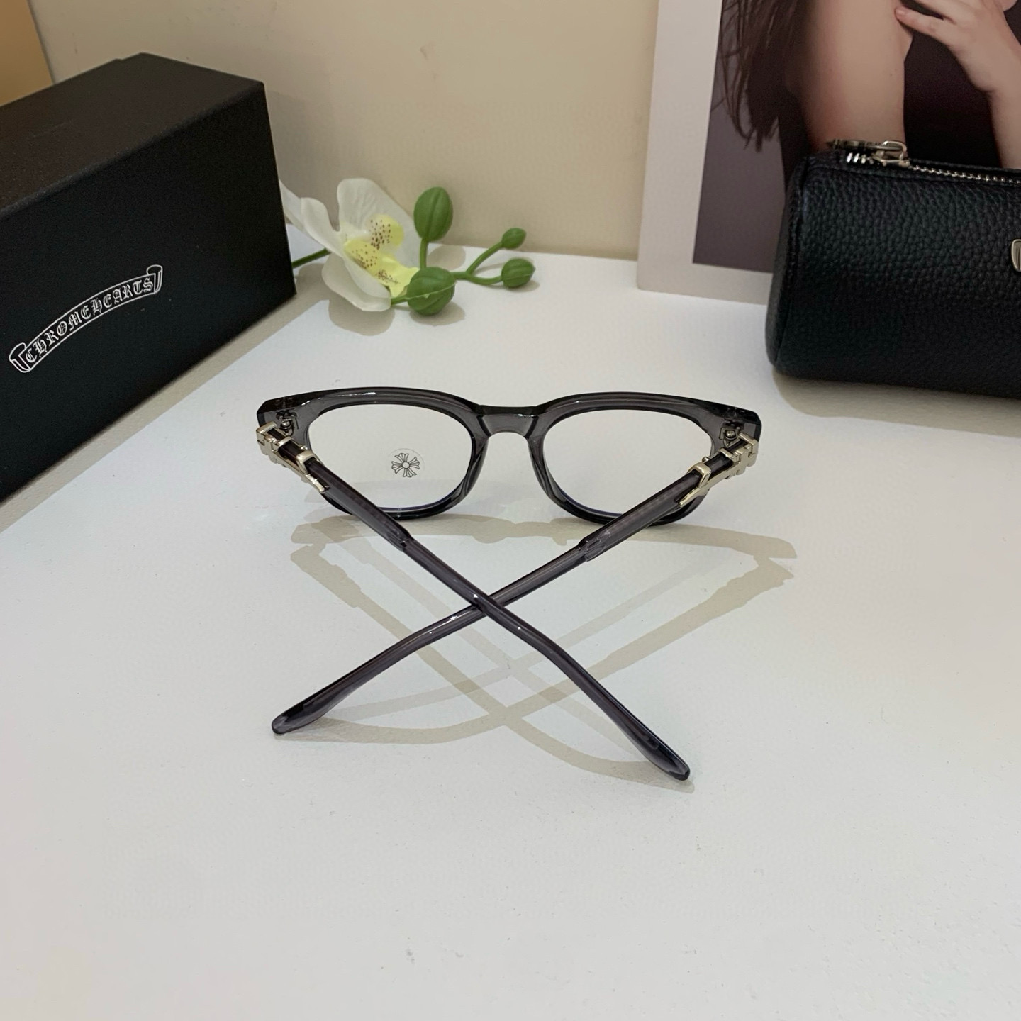 P245 THE NEW 2025 EURO-AMERICAN BOX OPTICAL MIRRORS, THE LUXURIOUS SUNGLASSES OF MEN AND WOMEN - 图片 7