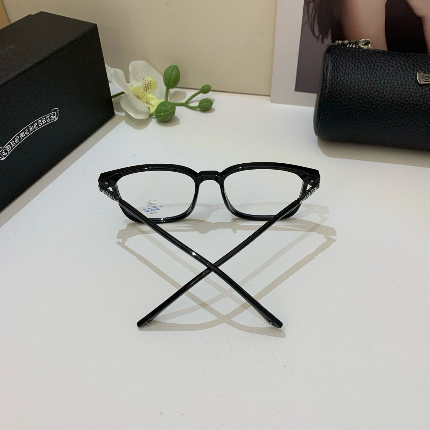 New European-American Frame Optical Lens: Fashionable Sunglasses for Men and Women. Luxurious and Lightweight. - 图片 7