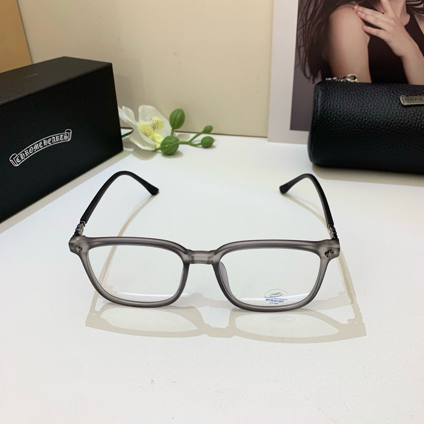 European-American Frame Optical Lens: Fashionable Sunglasses for Men and Women - 图片 4