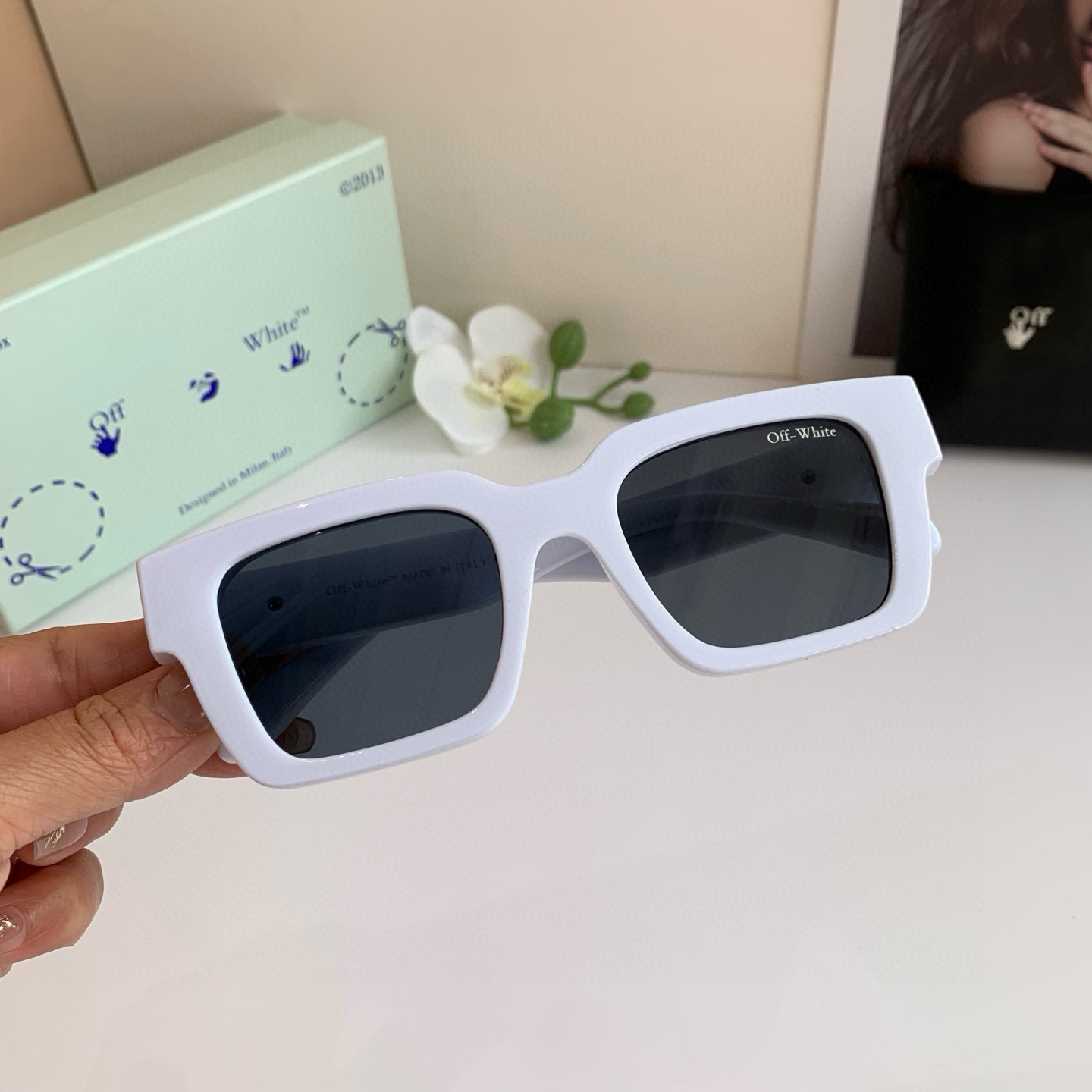p. 263 Off-White’s new European-American frame sunglasses