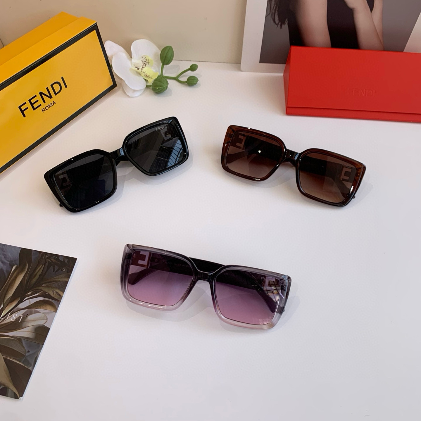 Summary: Fendi F, Redline F, Sunnish, Shoot, Away-Drive Glasses on p. 263. - 图片 9