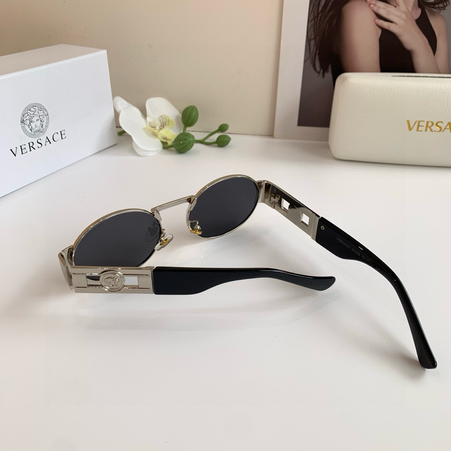p280 van schuen, the 2025 stars, the same round box, the optic sunglasses! flying glasses - 图片 7