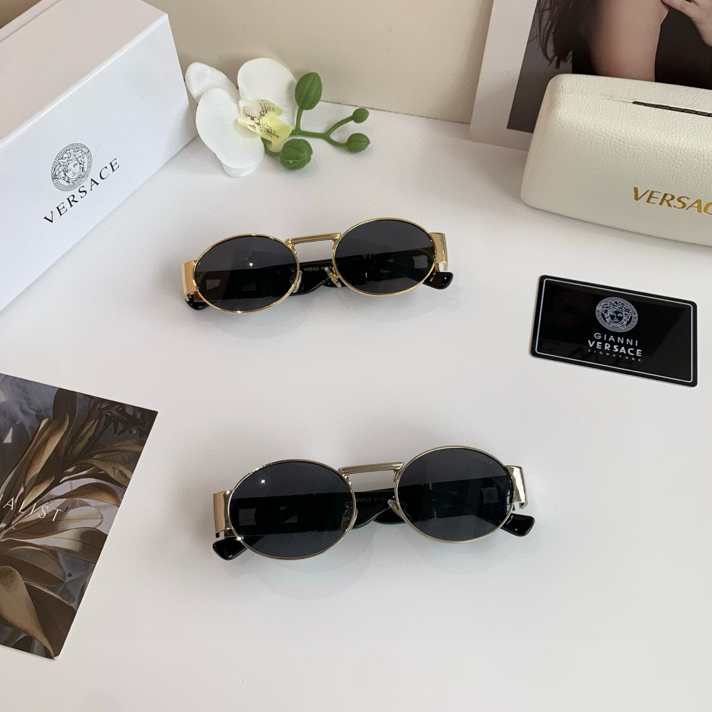 p280 van schuen, the 2025 stars, the same round box, the optic sunglasses! flying glasses - 图片 9