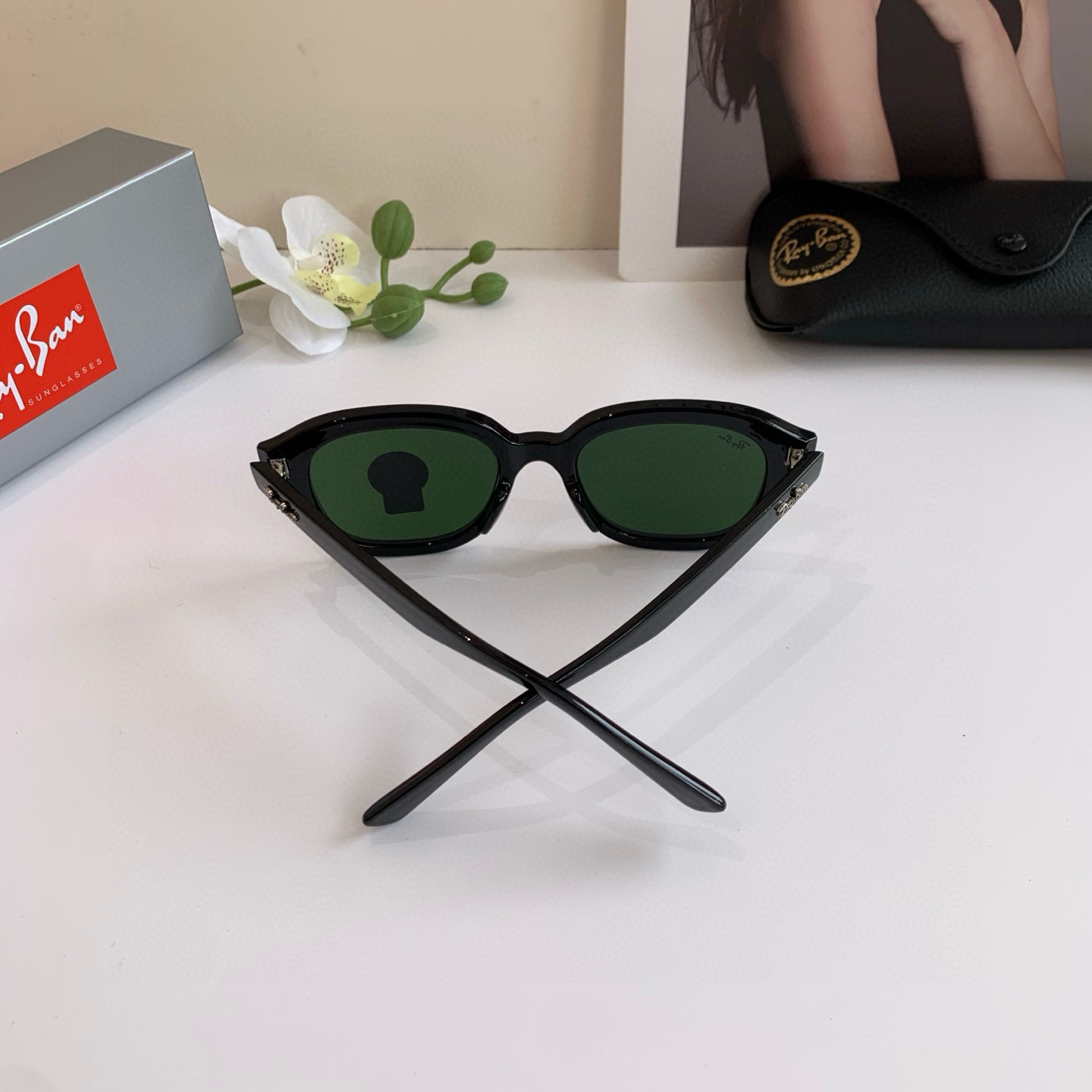 Ray Ban Rayburn: Classic UV-Proof Sunglasses for Men and Women - 图片 7