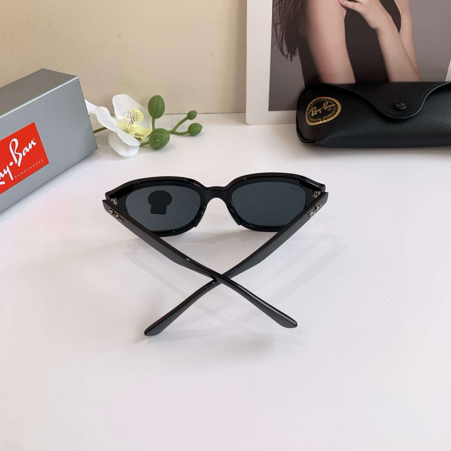 Ray Ban Rayburn Sunglasses: Classic UV-Proof Eyewear for Men and Women - 图片 7