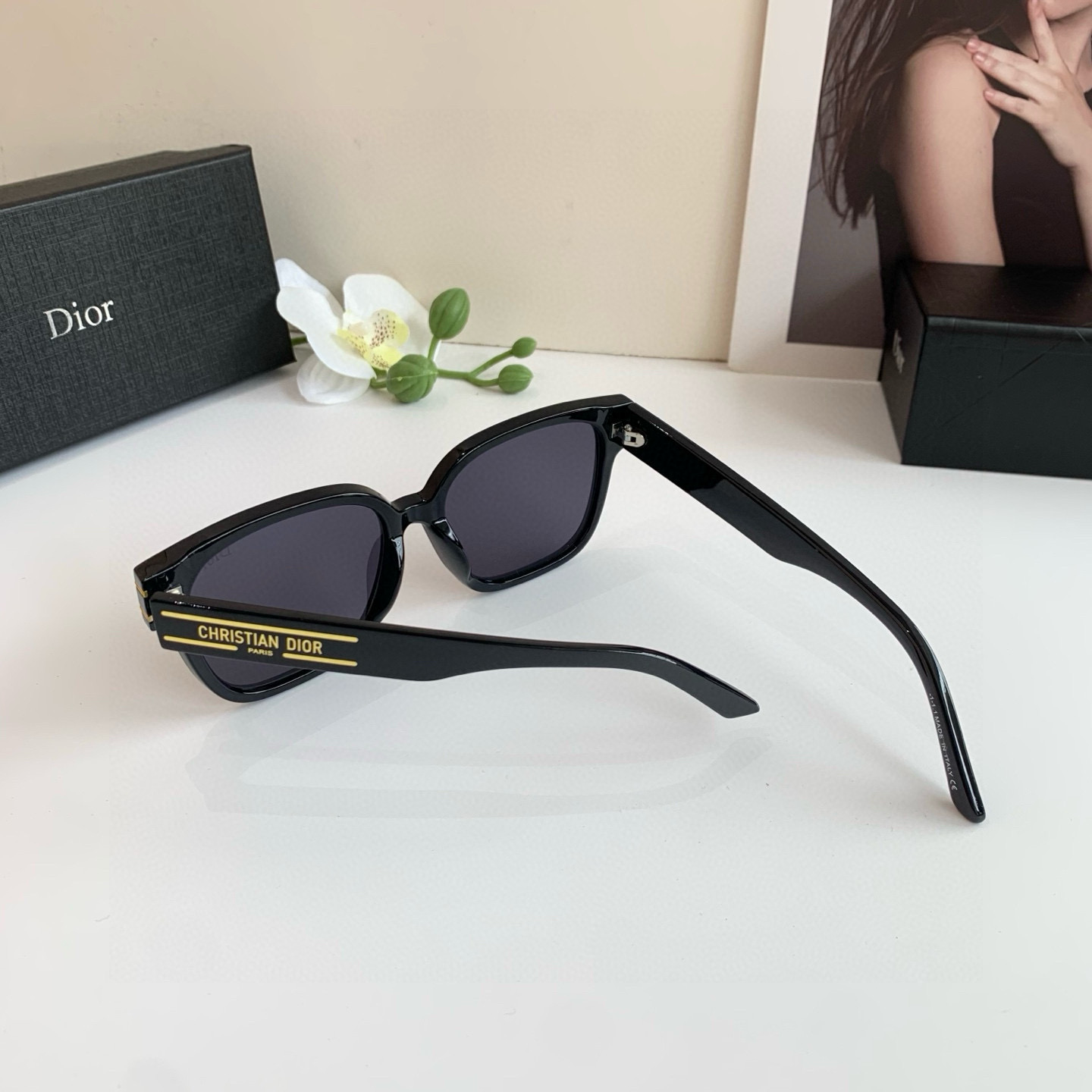 P280 🔥🔥 Diordio, super-fired box sunglasses, male and female sunglasses, ins windnet red sunglasses - 图片 8