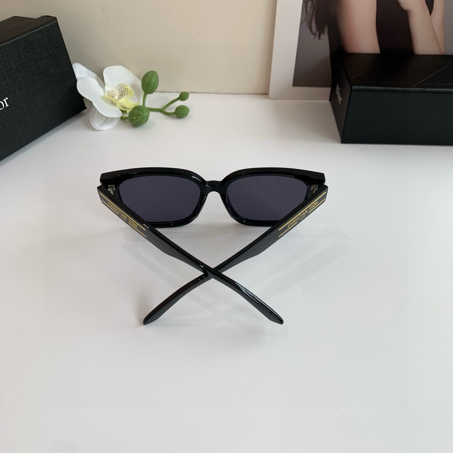 P280 🔥🔥 Diordio, super-fired box sunglasses, male and female sunglasses, ins windnet red sunglasses - 图片 7