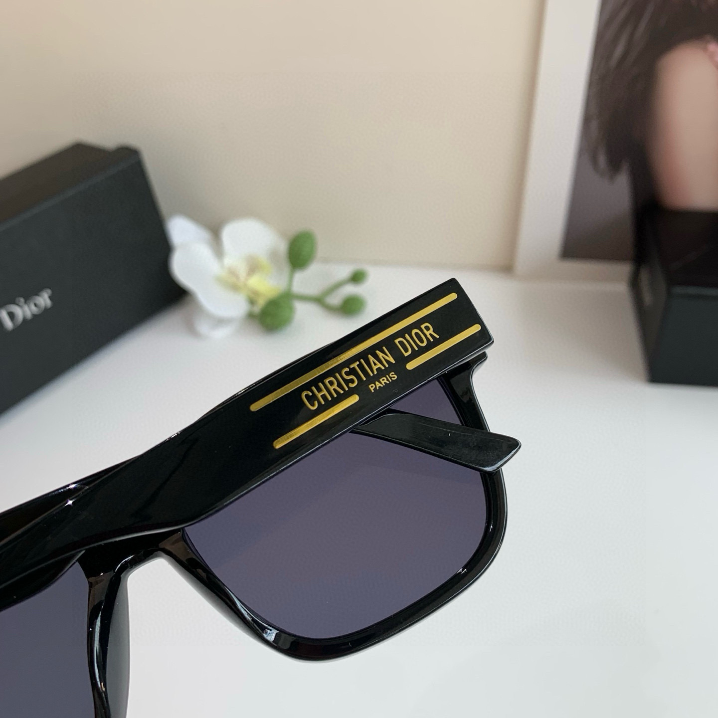 P280 🔥🔥 Diordio, super-fired box sunglasses, male and female sunglasses, ins windnet red sunglasses - 图片 6