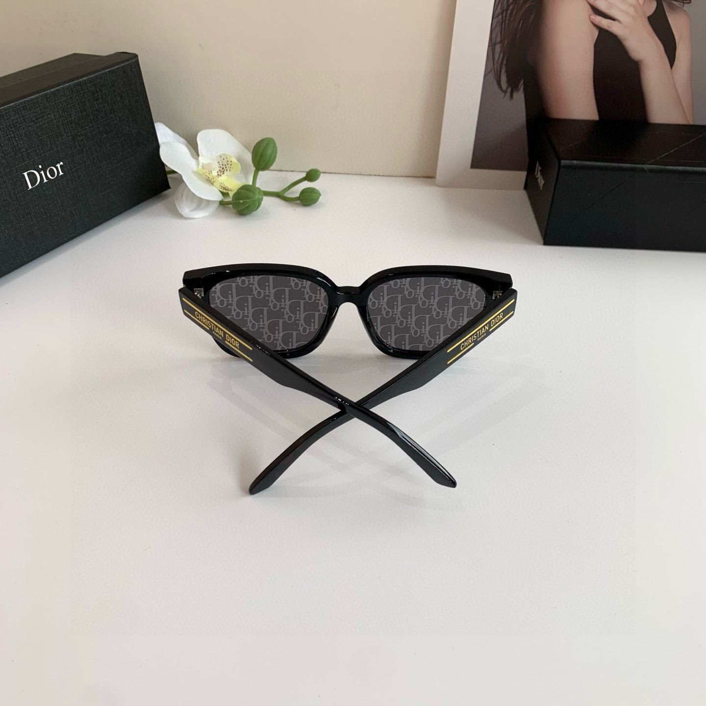 P280 🔥🔥 Diordio, super-fired box sunglasses, male and female sunglasses, ins windnet red sunglasses - 图片 7