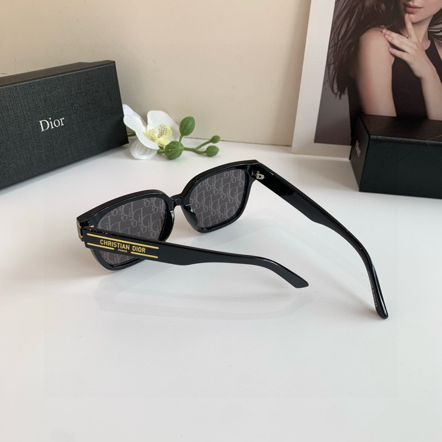 P280 🔥🔥 Diordio, super-fired box sunglasses, male and female sunglasses, ins windnet red sunglasses - 图片 8