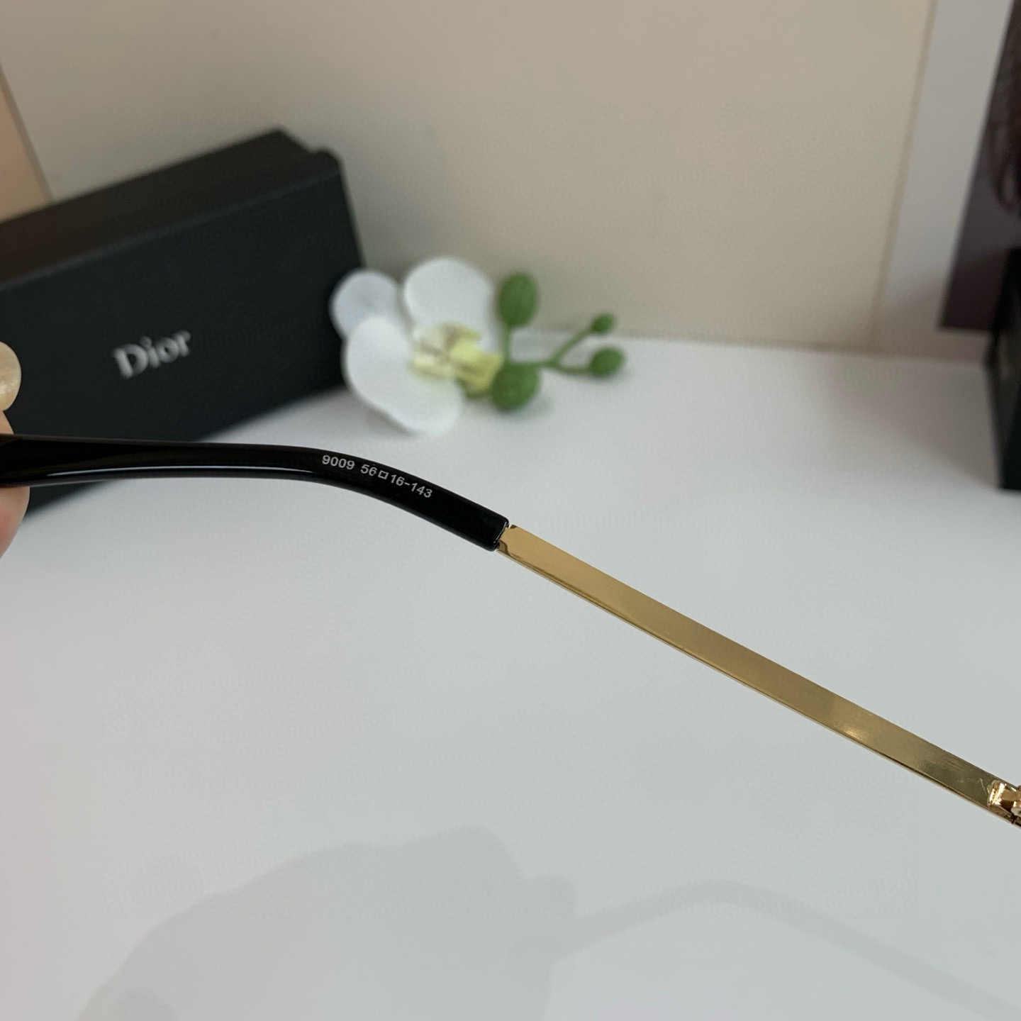 P280 Diordio, new fashion metal box sunglasses, male and female luminous sunglasses, Euro-American personal ins - 图片 6