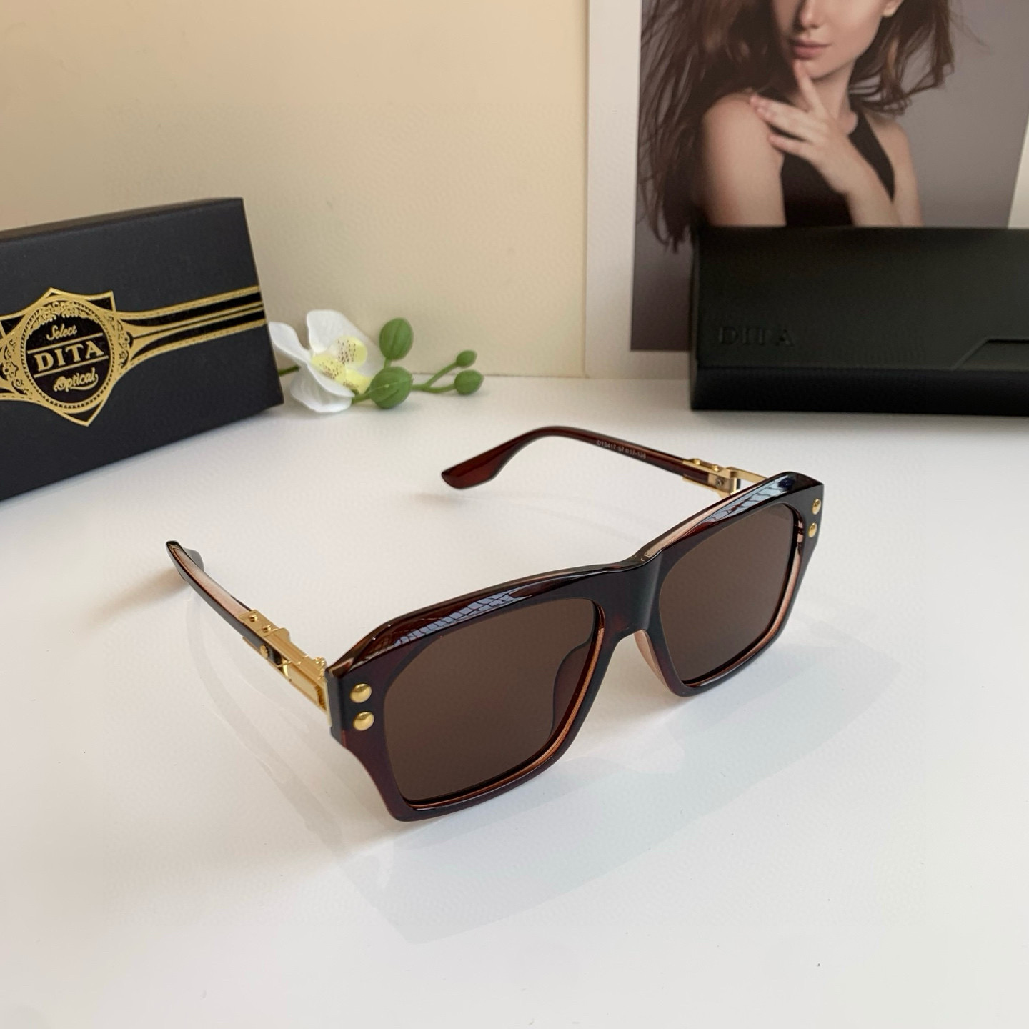 P280 DITA TITA, STAR-LIKE SUNGLASSES, BOX FASHION SUNGLASSES, AND NEVER-ENDING CHOICES! AWAY-DRIVE GLASSES