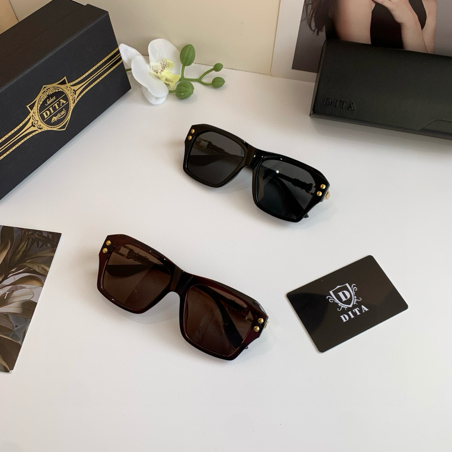 P280 DITA TITA, STAR-LIKE SUNGLASSES, BOX FASHION SUNGLASSES, AND NEVER-ENDING CHOICES! AWAY-DRIVE GLASSES - 图片 9