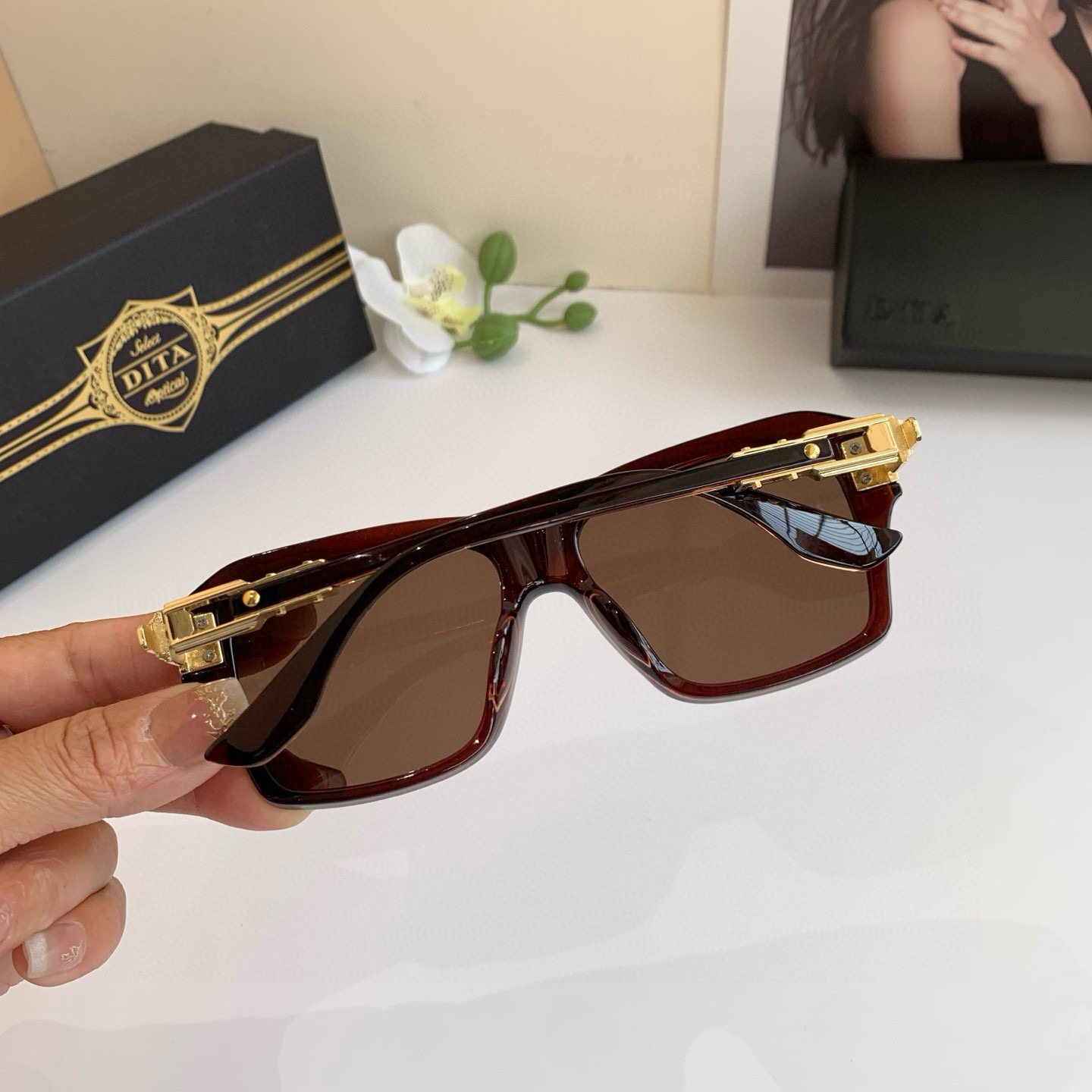 P280 DITA TITA, STAR-LIKE SUNGLASSES, BOX FASHION SUNGLASSES, AND NEVER-ENDING CHOICES! AWAY-DRIVE GLASSES - 图片 5