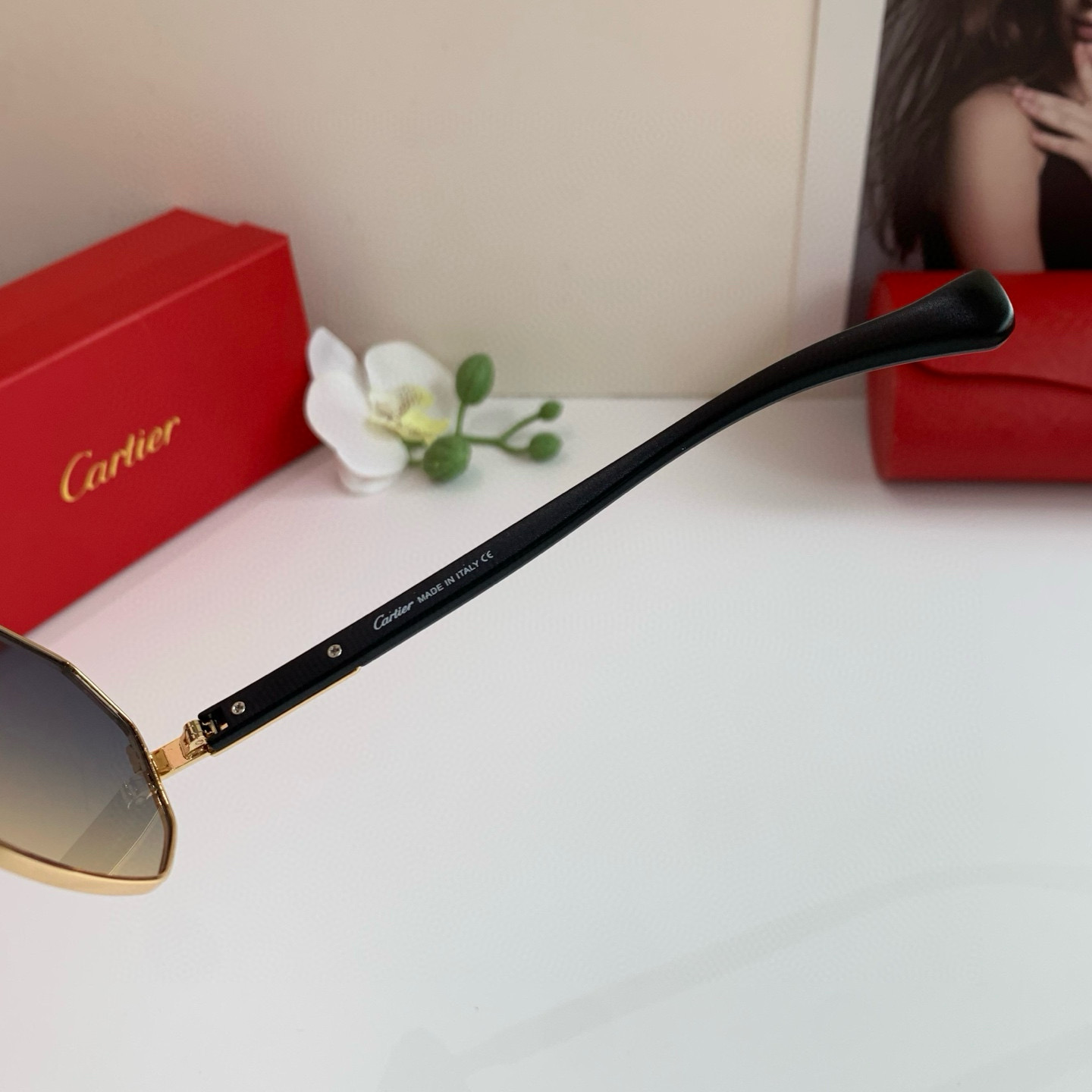 P280 Cartier Cartier Cartier, the new square sunglasses - 图片 8