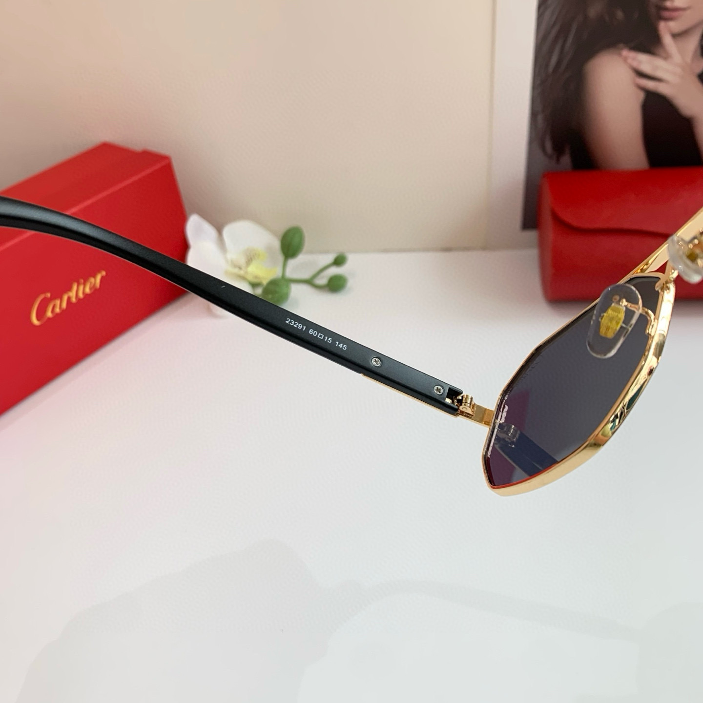 P280 Cartier Cartier Cartier, the new square sunglasses - 图片 9