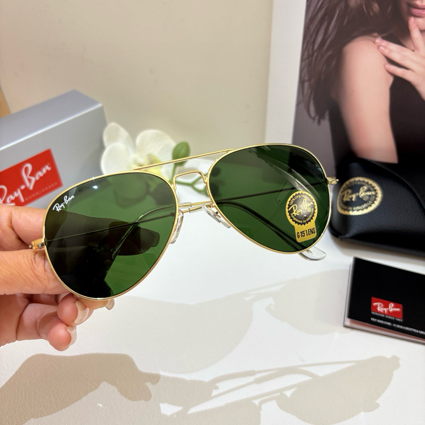 p315 🔥🔥 Rayba * Ray Ban ́s sunglasses are fashionable - 图片 3