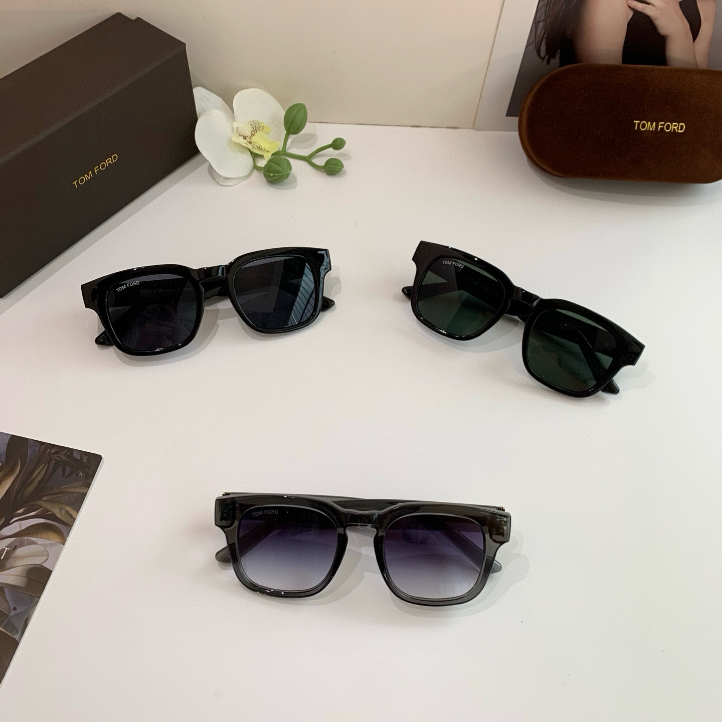 p. 263 TOMFORD Tomford, General sunglasses for men and women, fashion current sunglasses, unique crafts, driving glasses - 图片 9