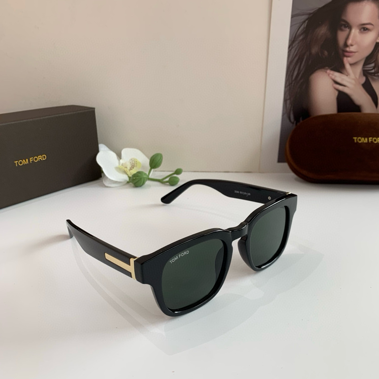 p. 263 TOMFORD Tomford, General sunglasses for men and women, fashion current sunglasses, unique crafts, driving glasses - 图片 1