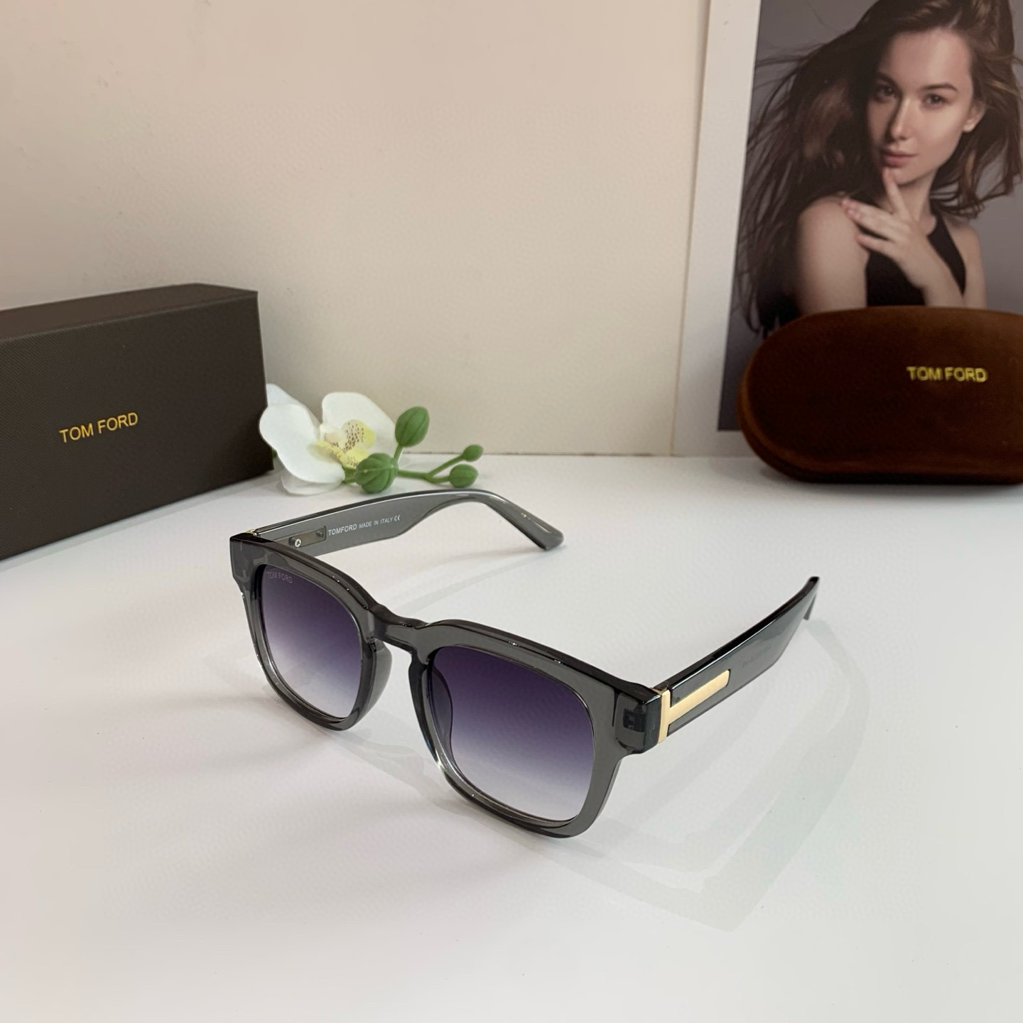 p. 263 TOMFORD Tomford, General sunglasses for men and women, fashion current sunglasses, unique crafts, driving glasses - 图片 2