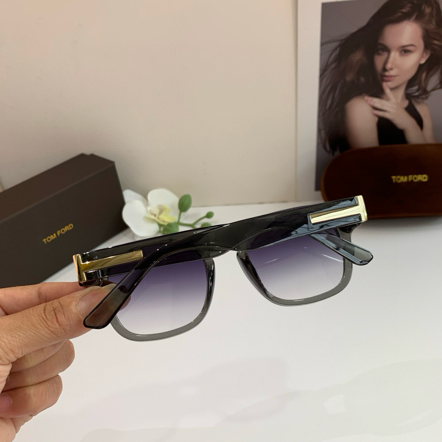 p. 263 TOMFORD Tomford, General sunglasses for men and women, fashion current sunglasses, unique crafts, driving glasses - 图片 5