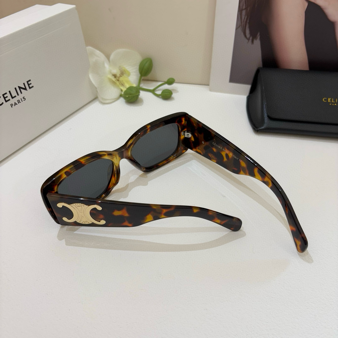Celine Selin Kilomen Box Sunglasses: Popular Choice for Men and Women. - 图片 6