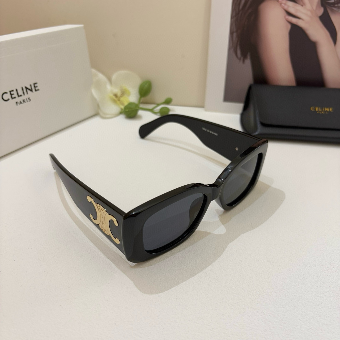 Celine Selin Kilomen Box Sunglasses: Popular Choice for Men and Women Driving. - 图片 2