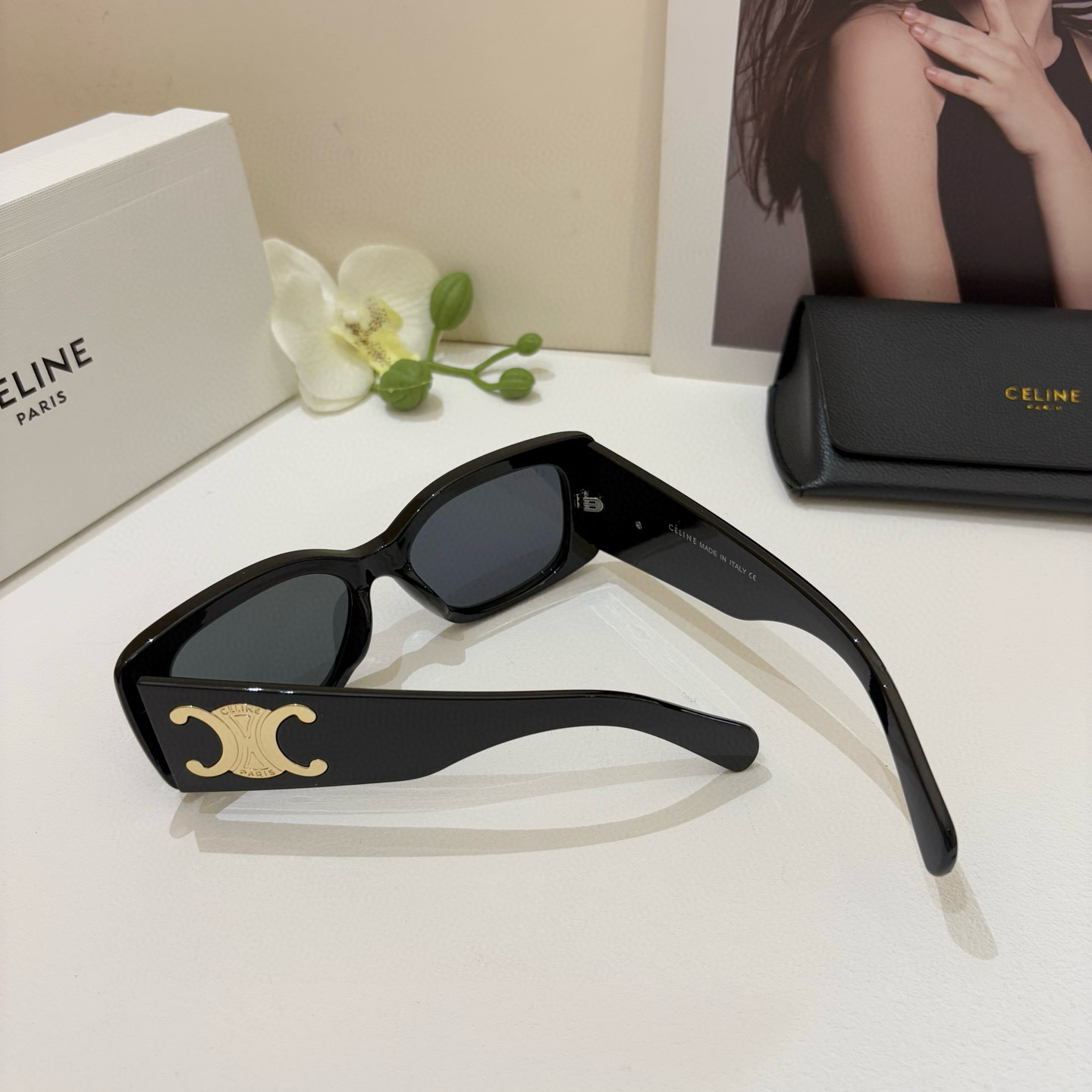Celine Selin Kilomen Box Sunglasses: Popular Choice for Men and Women Driving. - 图片 7