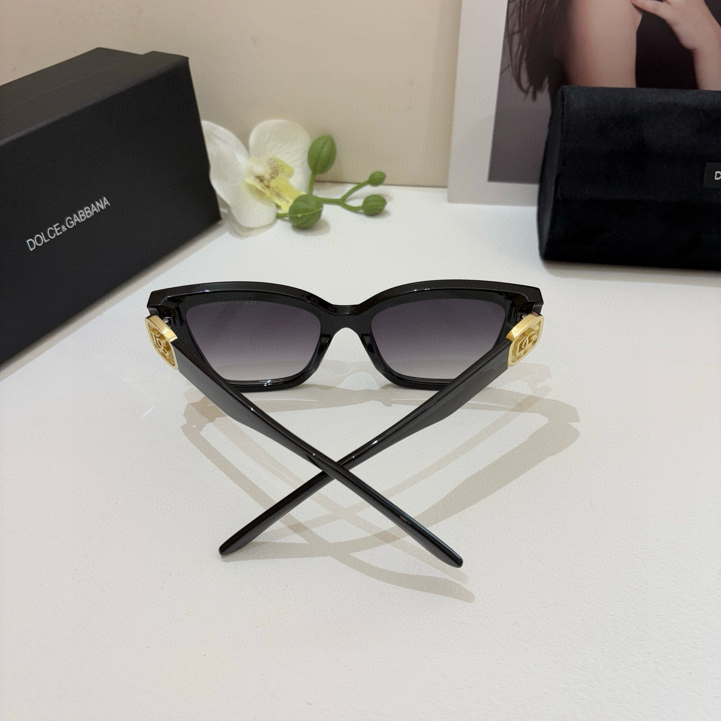 p280 DG Duggarbana, new fashion net red frame sunglasses. Traveler sunglasses - 图片 7