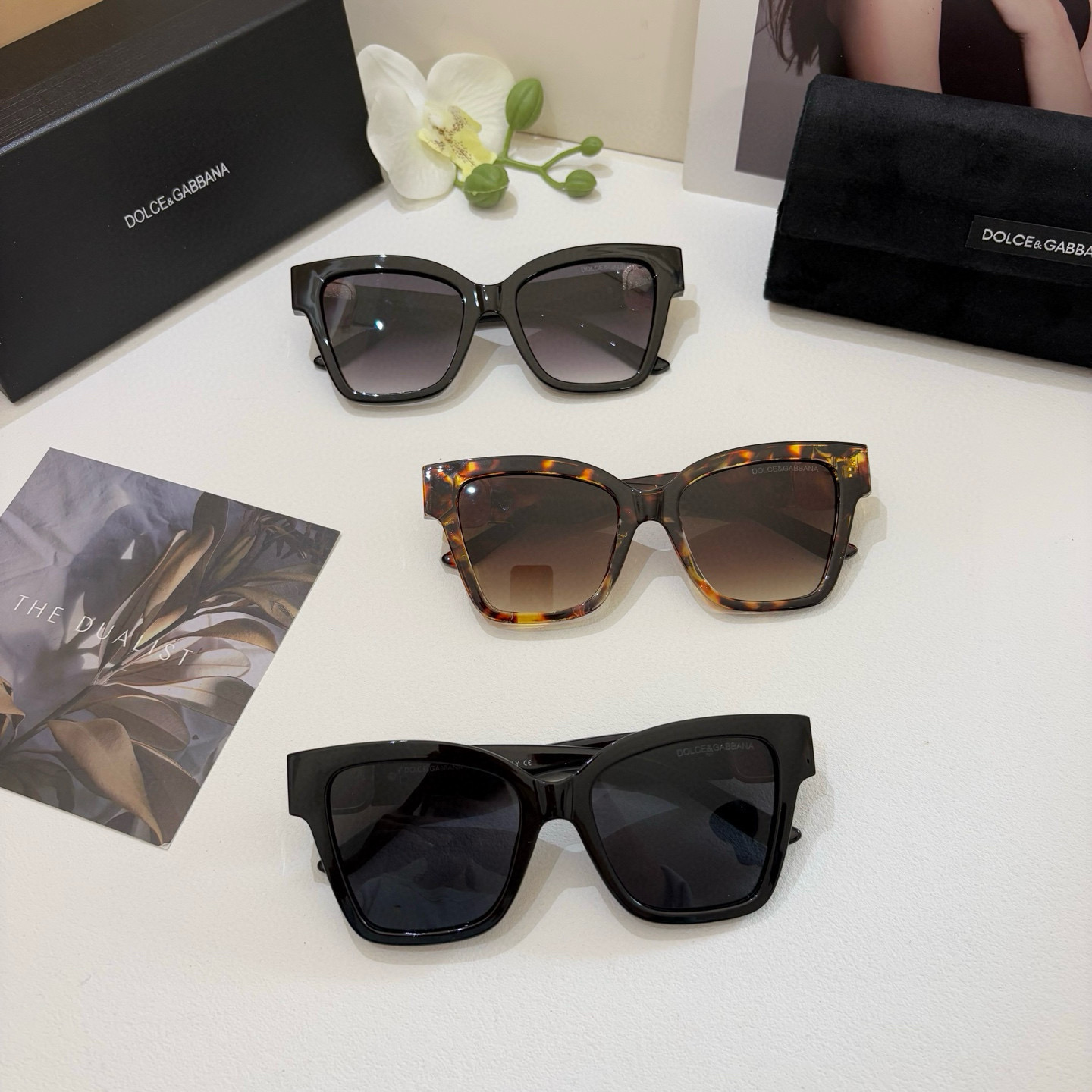 p280 DG Duggarbana, new fashion net red frame sunglasses. Traveler sunglasses - 图片 9