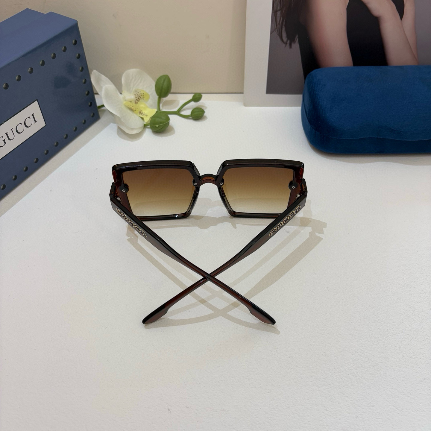 P263 The new Gucci box’s Fashion Sunglasses - 图片 6