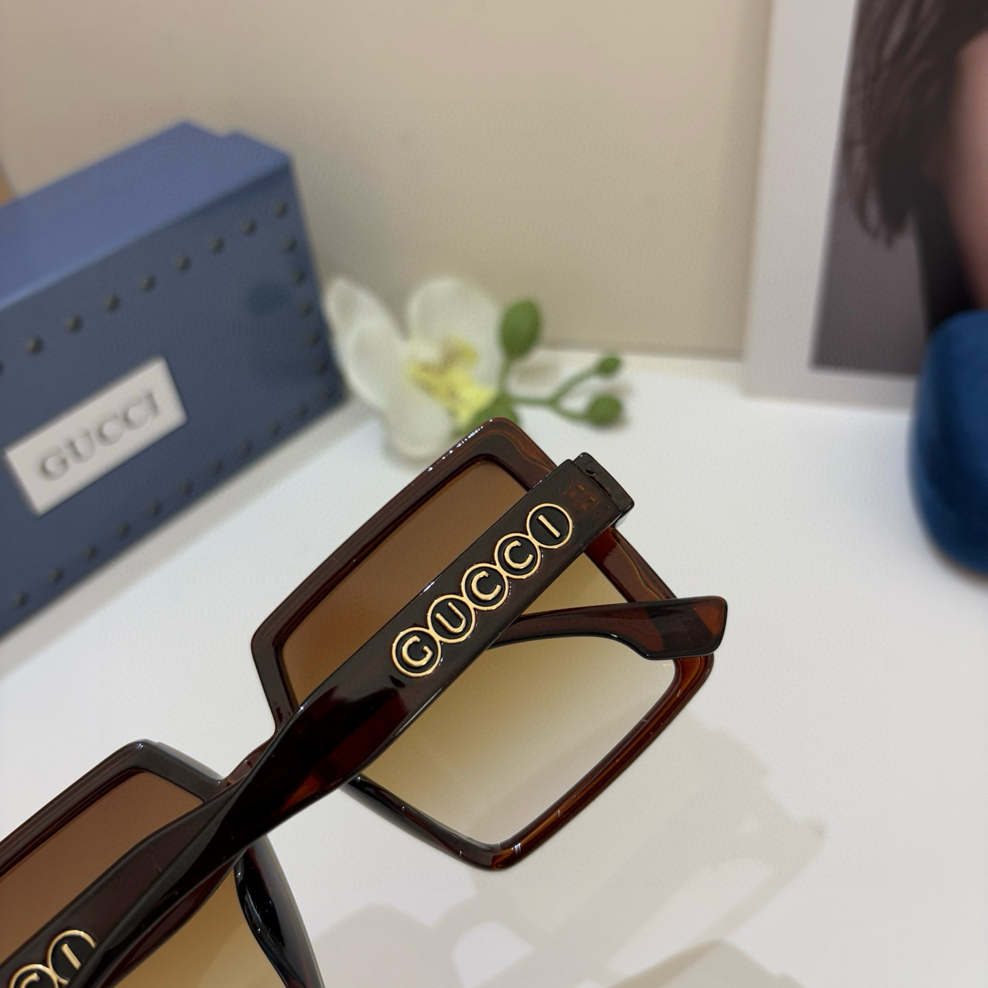 P263 The new Gucci box’s Fashion Sunglasses - 图片 8