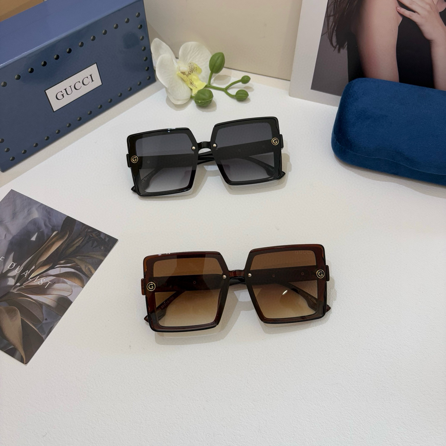 P263 The new Gucci box’s Fashion Sunglasses - 图片 9