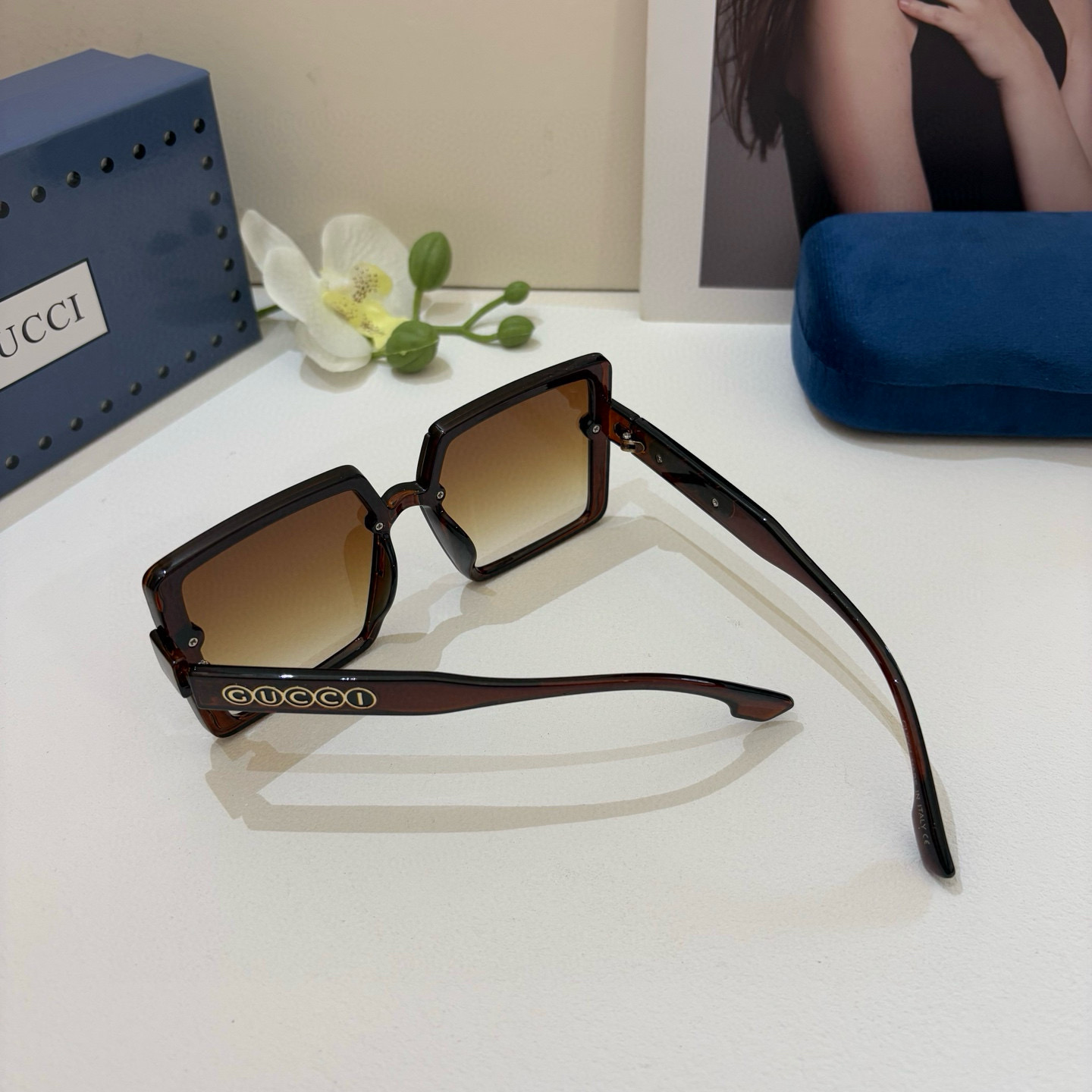 P263 The new Gucci box’s Fashion Sunglasses - 图片 7