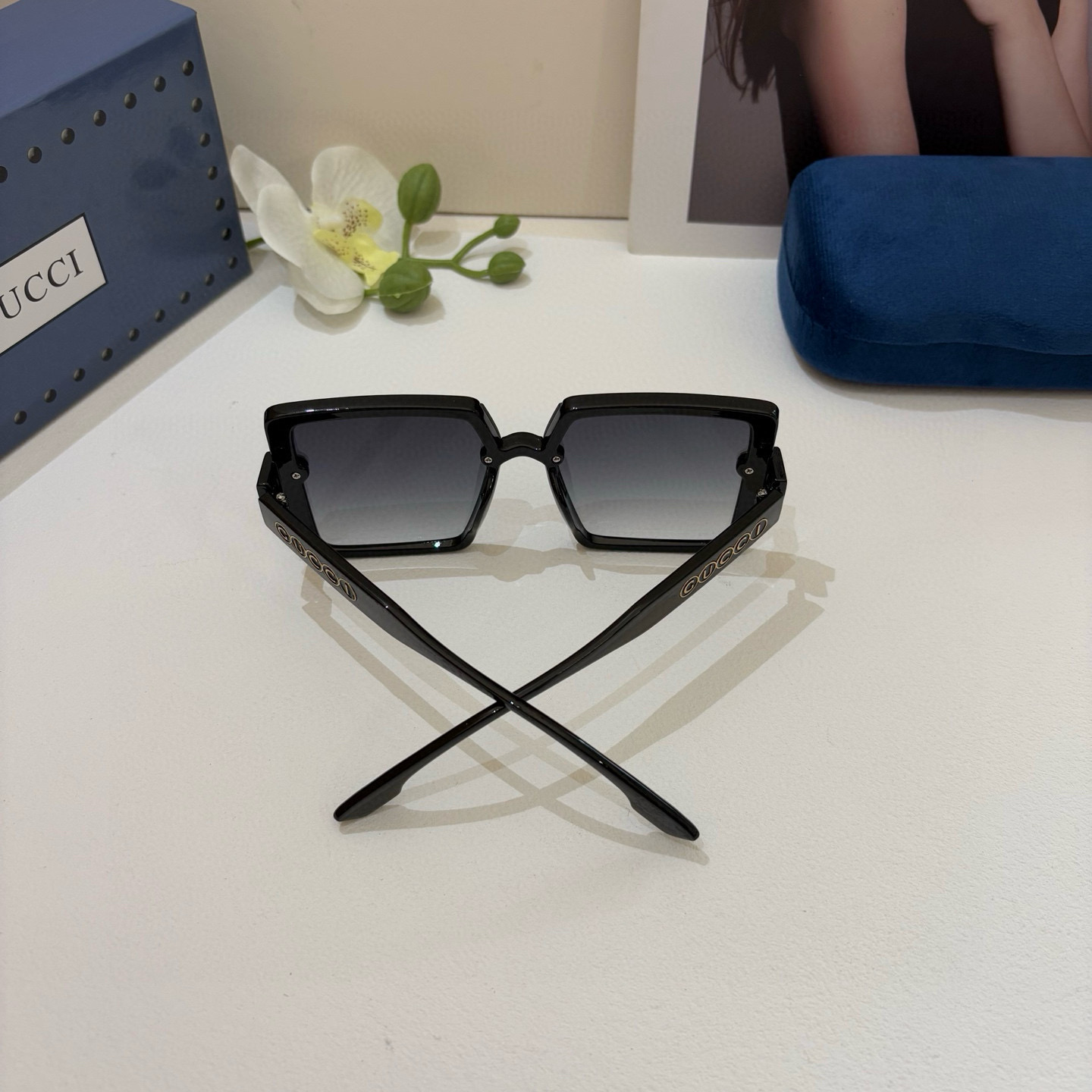 P263 The new Gucci box’s Fashion Sunglasses - 图片 6