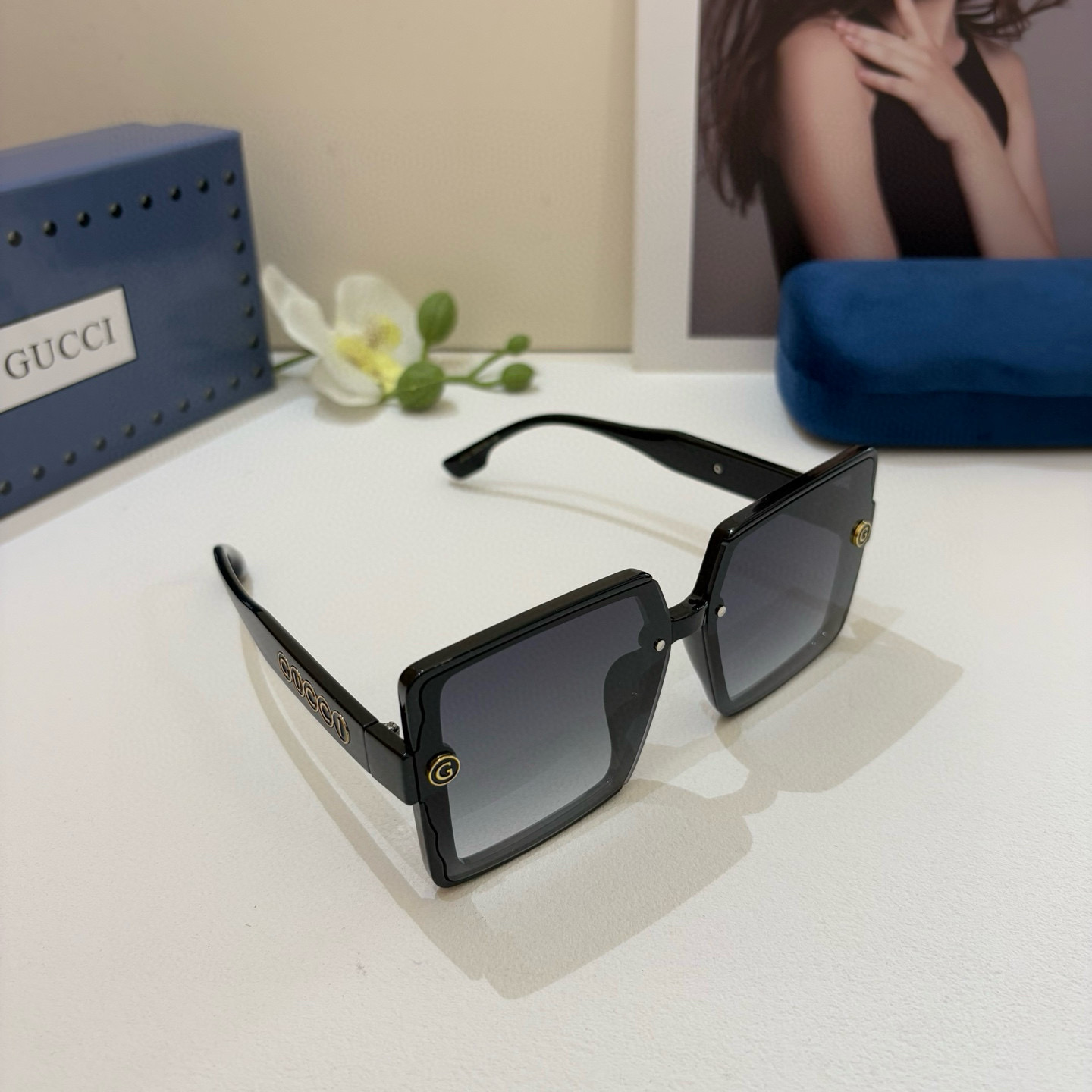 P263 The new Gucci box’s Fashion Sunglasses