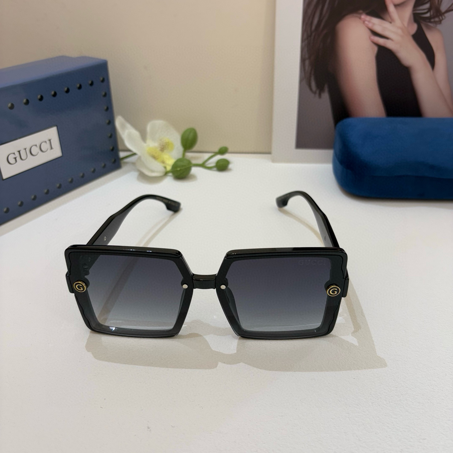 P263 The new Gucci box’s Fashion Sunglasses - 图片 5