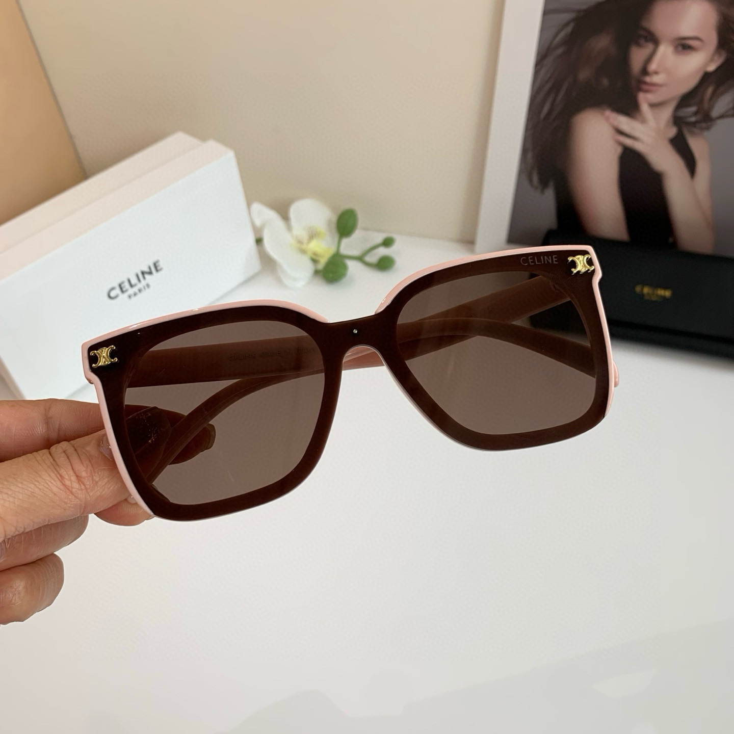 Outdoor Sunglasses in Kilogate Box: Celine Selin’s 100% Drive-In Collection