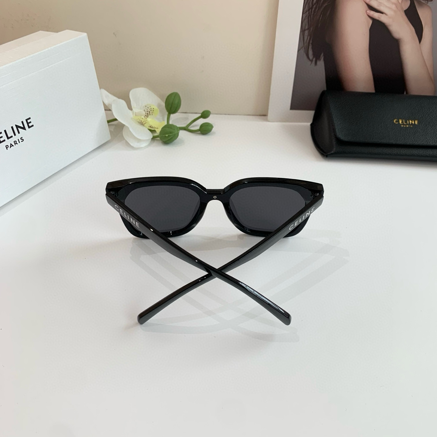 Celine Selin Kilogate Box Outdoor Sunglasses: 100% UV Protection for Men and Women - 图片 8