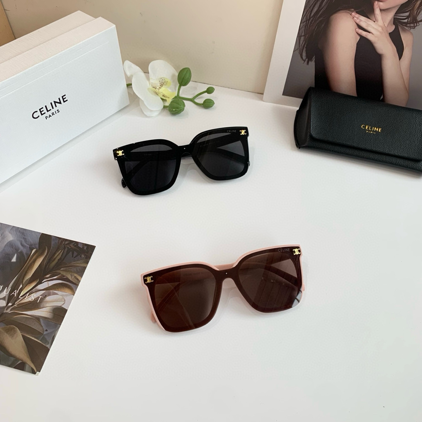 Celine Selin Kilogate Box Outdoor Sunglasses: 100% UV Protection for Men and Women - 图片 9