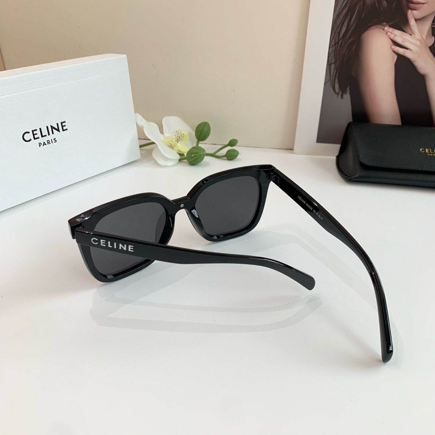 Celine Selin Kilogate Box Outdoor Sunglasses: 100% UV Protection for Men and Women - 图片 7