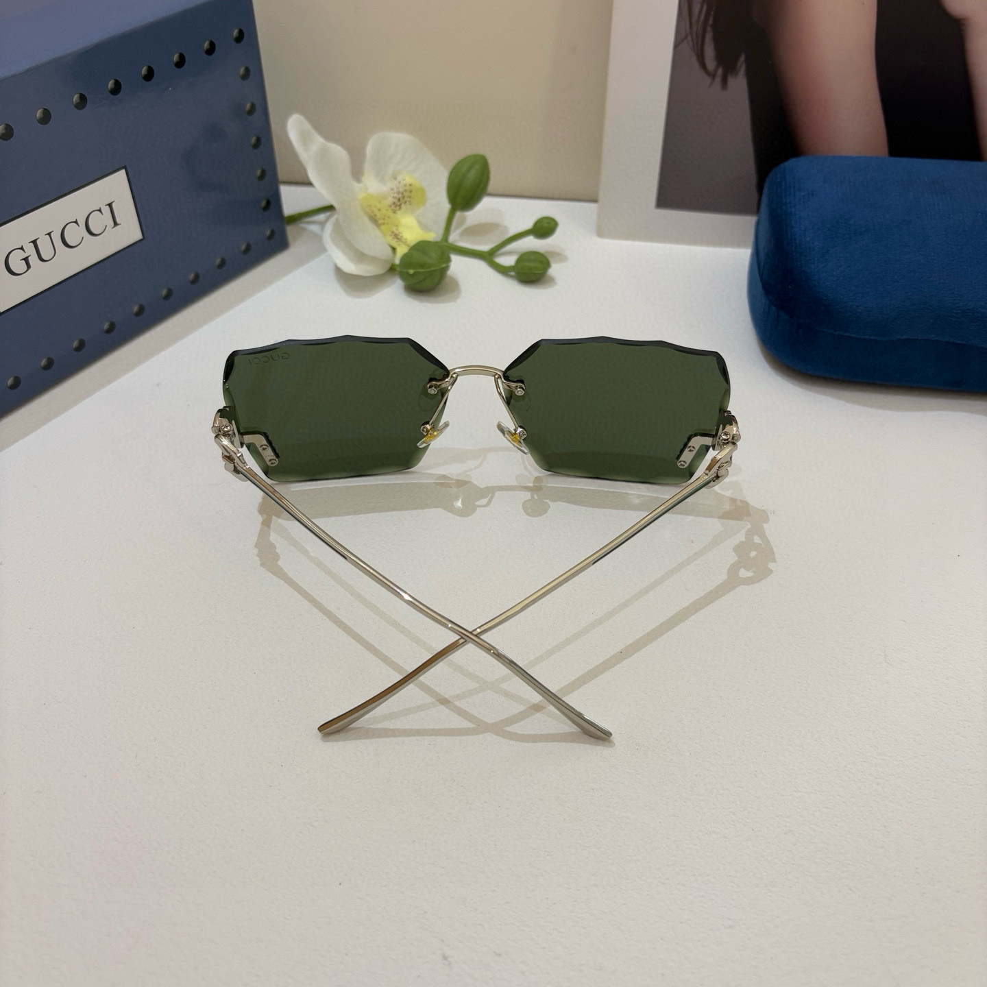 “Gucchi’s High-Quality Red-Tide Sunglasses: Spring 2025 Fashion Boom” - 图片 7