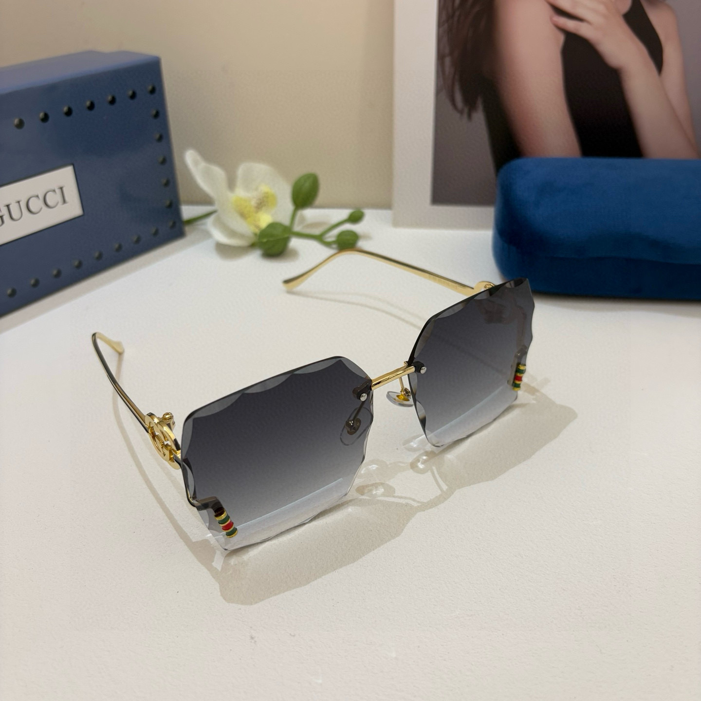 “High-Quality Comfort: Gucchi’s Trendy Red-Tide Sunglasses for Spring 2025”