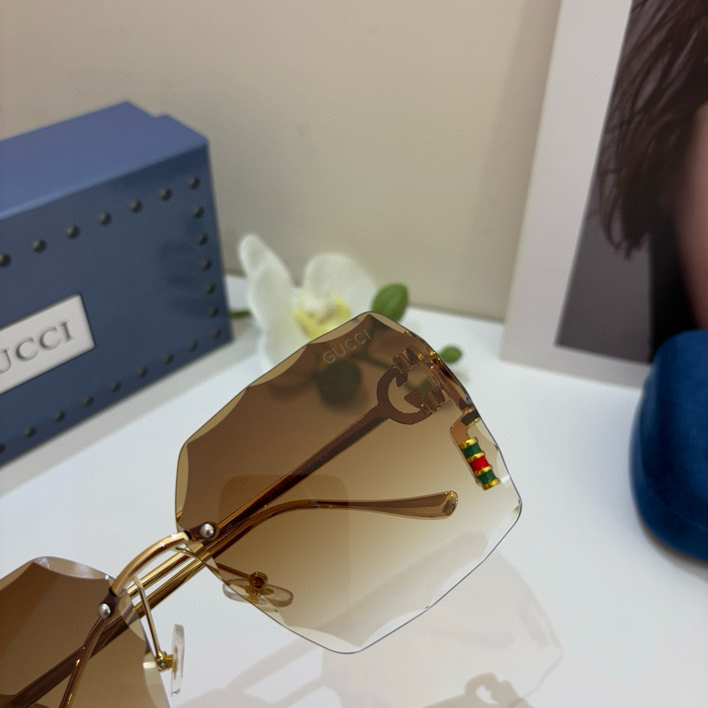 “Gucchi Spring 2025 Sunglasses: High Quality, Comfortable, Red-Tide Fashion Boom” - 图片 8